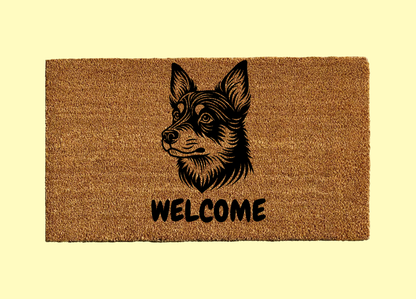 Lancashire Heeler Welcome Door Mat