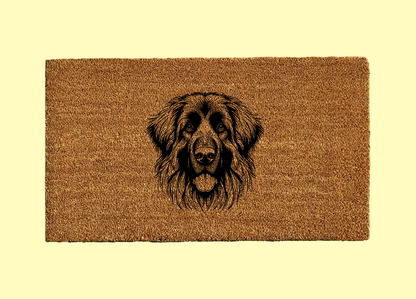 Leonberger Welcome Door Mat
