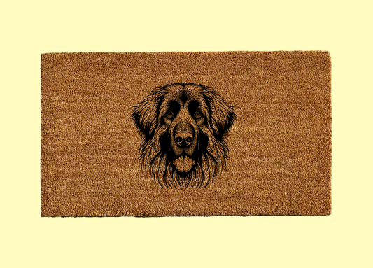 Leonberger Welcome Door Mat