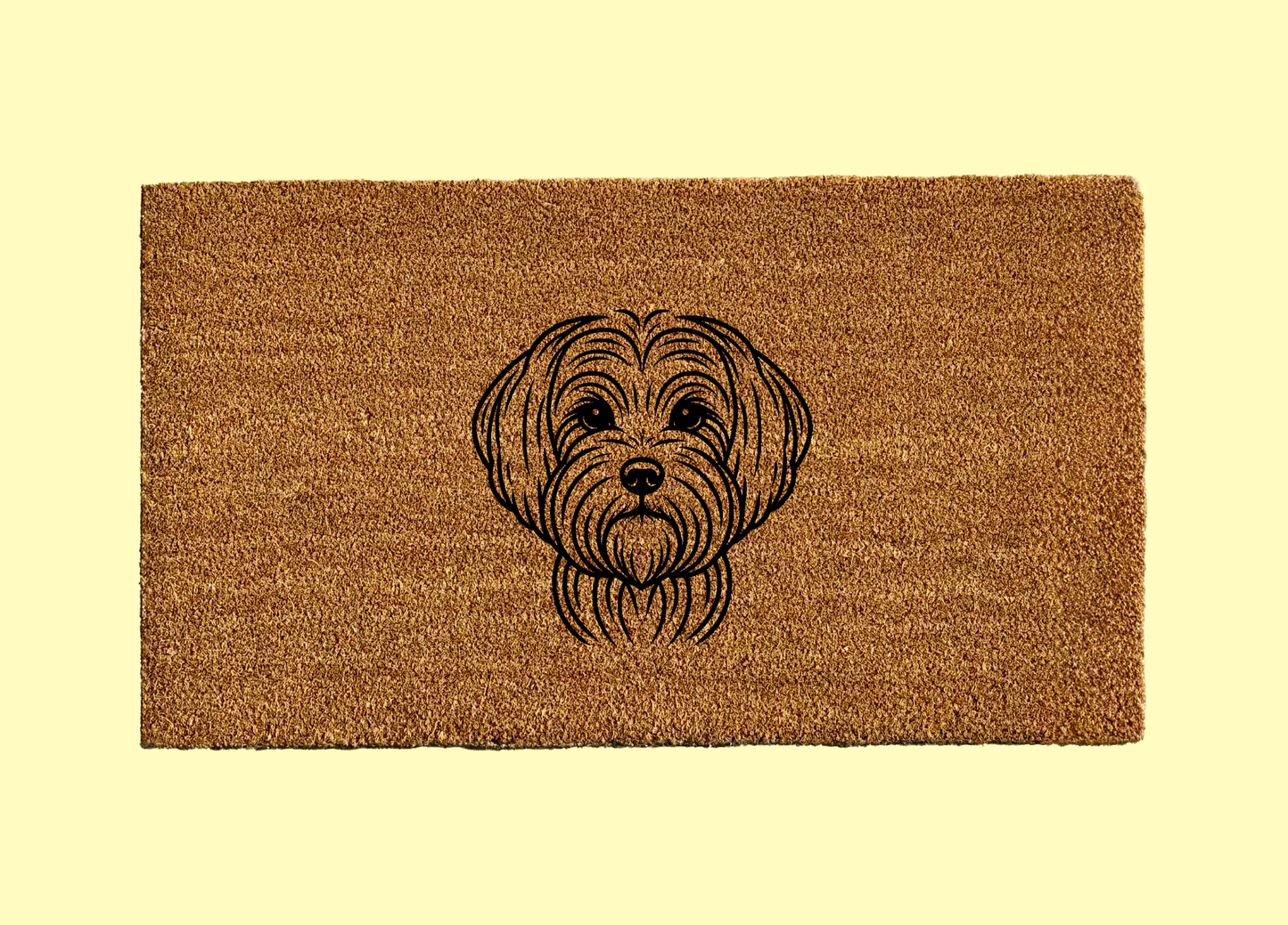 Maltese Welcome Door Mat