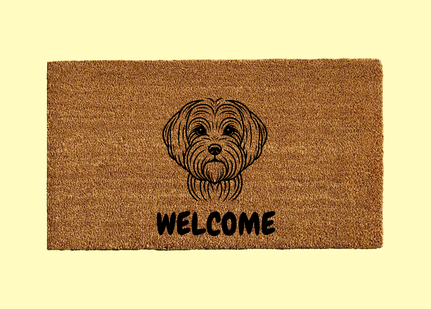 Maltese Welcome Door Mat