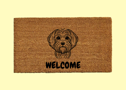 Maltese Welcome Door Mat