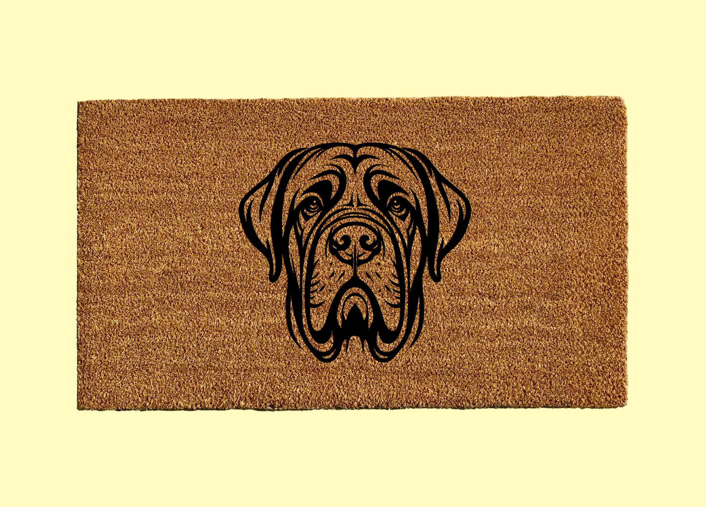Mastiff Welcome Door Mat