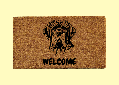 Neapolitan Mastiff Welcome Door Mat