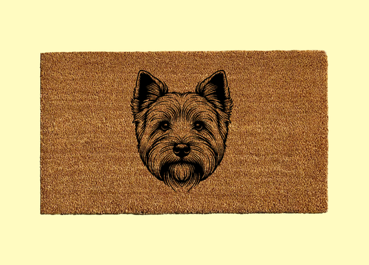 Norfolk Terrier Welcome Door Mat