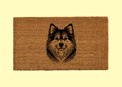 Norwegian Lundehund Welcome Door Mat