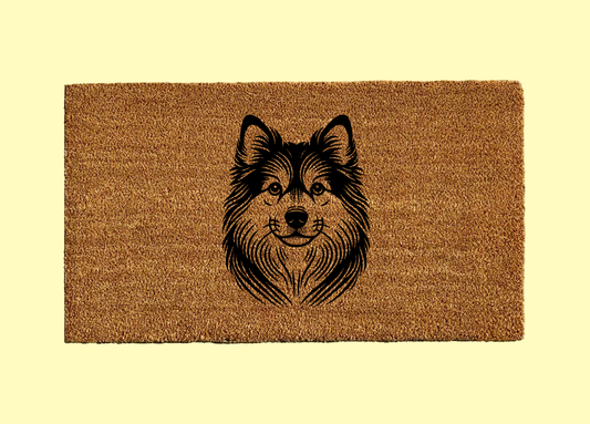 Norwegian Lundehund Welcome Door Mat