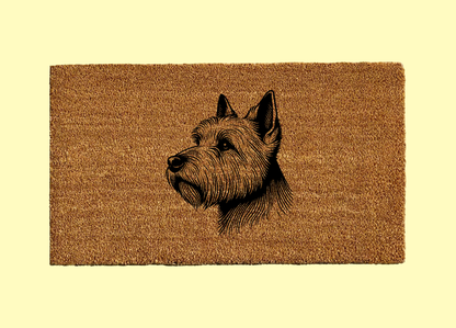 Norwich Terrier Welcome Door Mat
