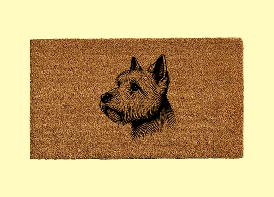 Norwich Terrier Welcome Door Mat