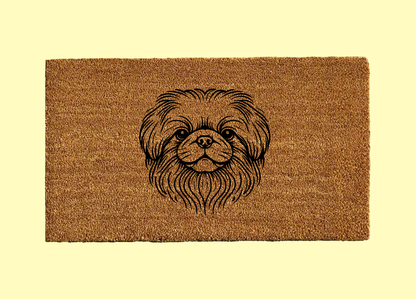 Pekingese Welcome Door Mat