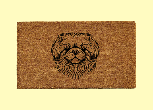 Pekingese Welcome Door Mat