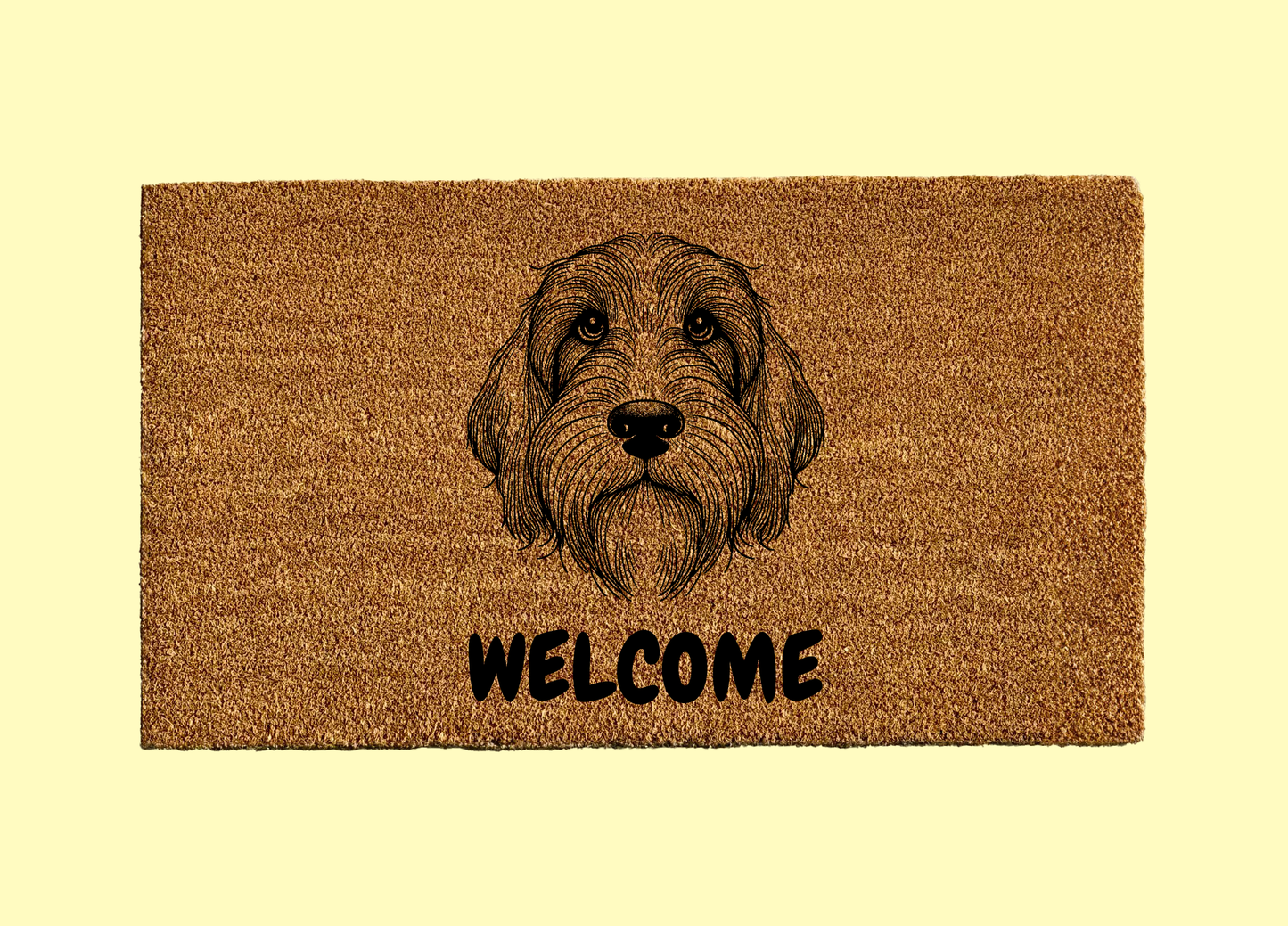Petit Basset Griffon Vendeen Welcome Door Mat