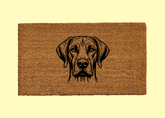 Rhodesian Ridgeback Welcome Door Mat