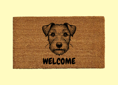 Russel Terrier Welcome Door Mat