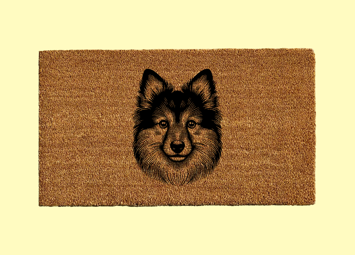 Schipperke Welcome Door Mat