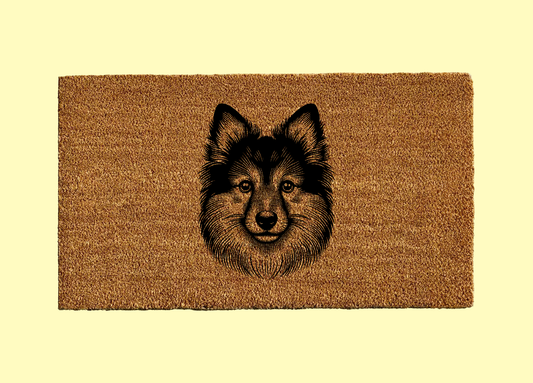 Schipperke Welcome Door Mat