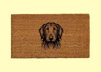Scottish Deerhound Welcome Door Mat