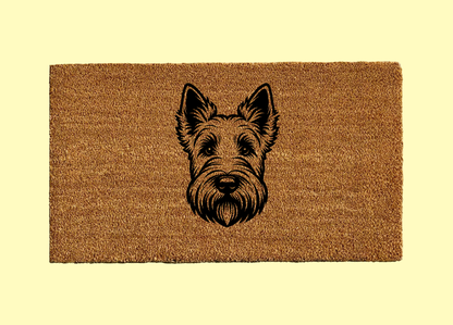 Scottish Terrier Welcome Door Mat