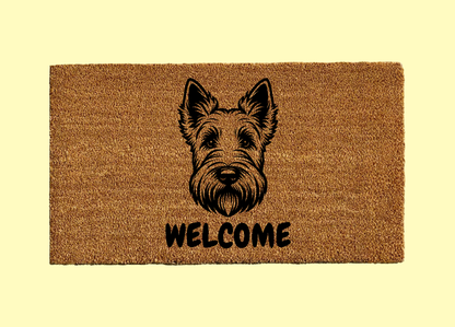 Scottish Terrier Welcome Door Mat