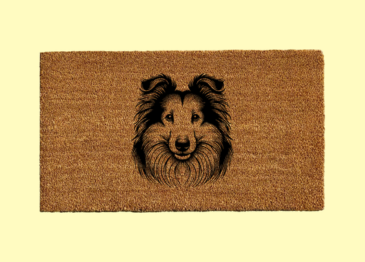Shetland Sheepdog Welcome Door Mat