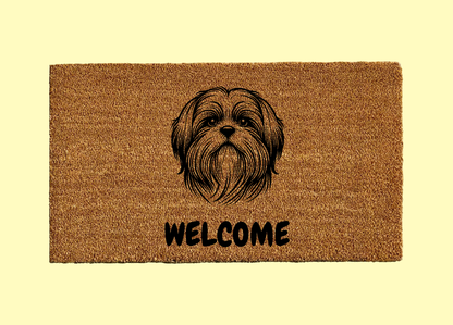Shih Tzu Welcome Door Mat