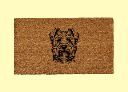 Skye Terrier Welcome Door Mat