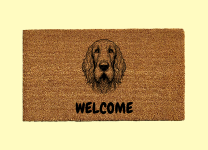 Spinone Italiano Welcome Door Mat