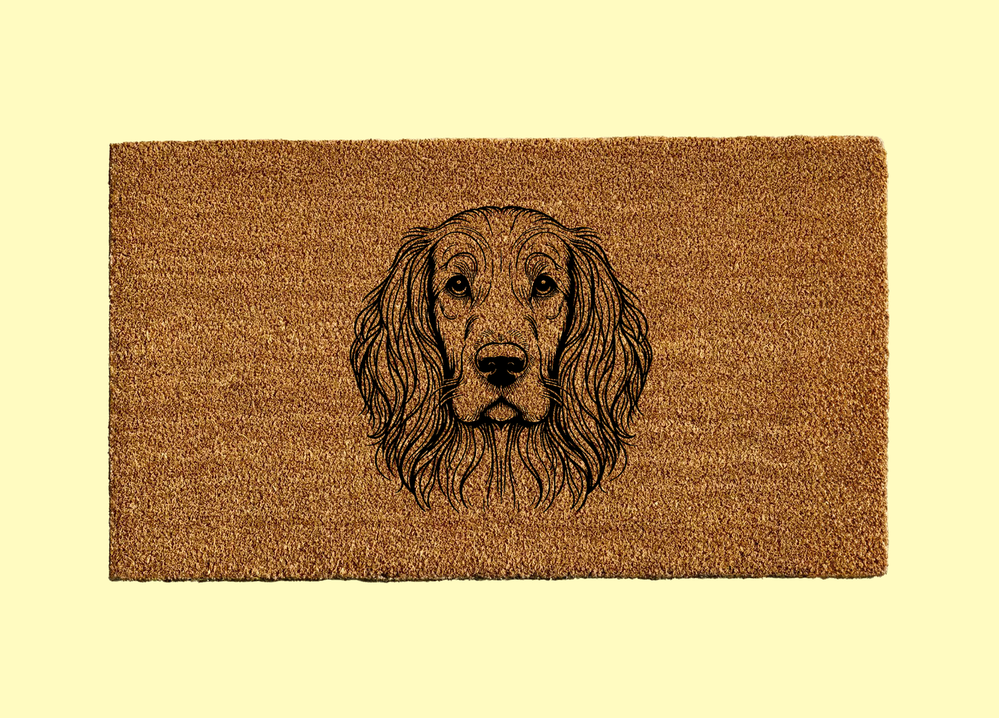Sussex Spaniel Welcome Door Mat