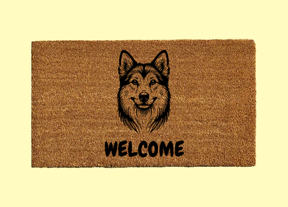 Swedish Vallhund Welcome Door Mat
