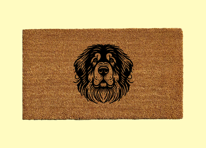 Tibetan Mastiff Welcome Door Mat