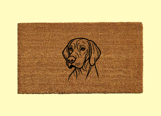Vizsla Welcome Door Mat