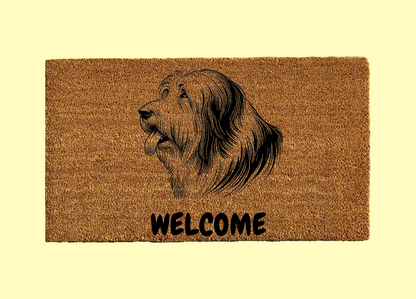 Bearded Collie Welcome Door Mat