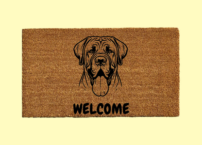 Boerboel Welcome Door Mat