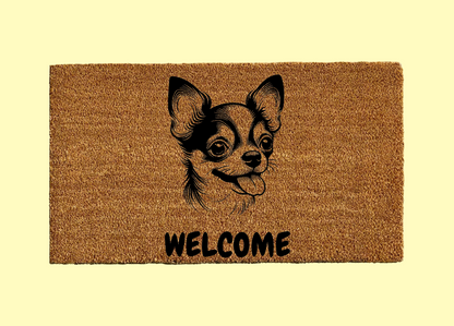 Chihuahua Welcome Door Mat