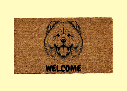 Chow Chow Welcome Door Mat