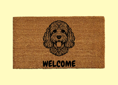 Cockapoo Welcome Door Mat