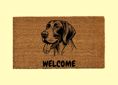 German Shorthaired Pointer(GSP) Welcome Door Mat