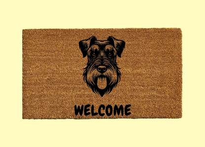 Giant Schnauzer Welcome Door Mat