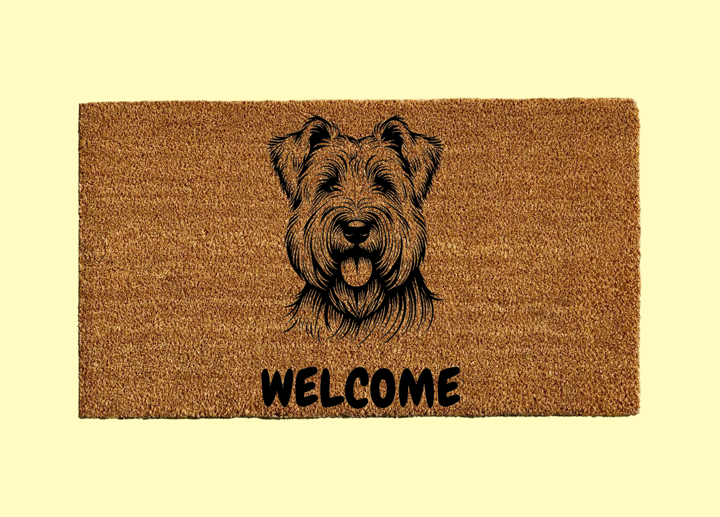 Glen of Imaal Terrier Welcome Door Mat