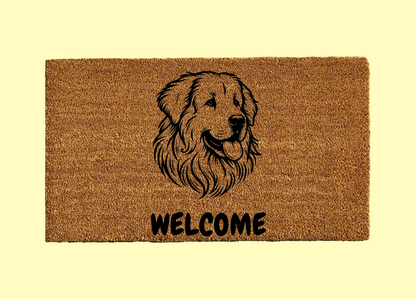 Great Pyrenees Welcome Door Mat