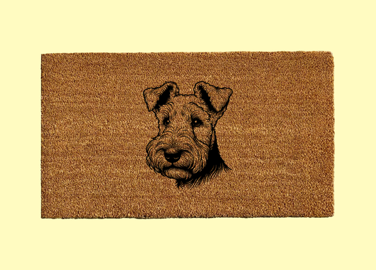 Welsh Terrier Welcome Door Mat